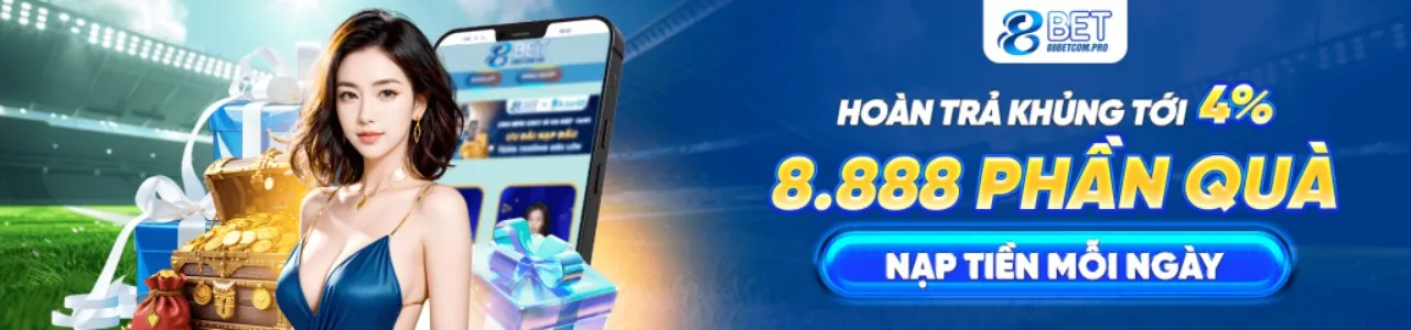 Giao diện ứng dụng 888 bet app trên điện thoại di động, thể hiện sự tiện lợi và hiện đại trong cá cược trực tuyến